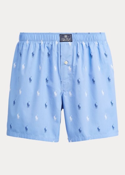 Men's Polo Ralph Lauren Signature Pony Cotton Boxers | 520189HKO